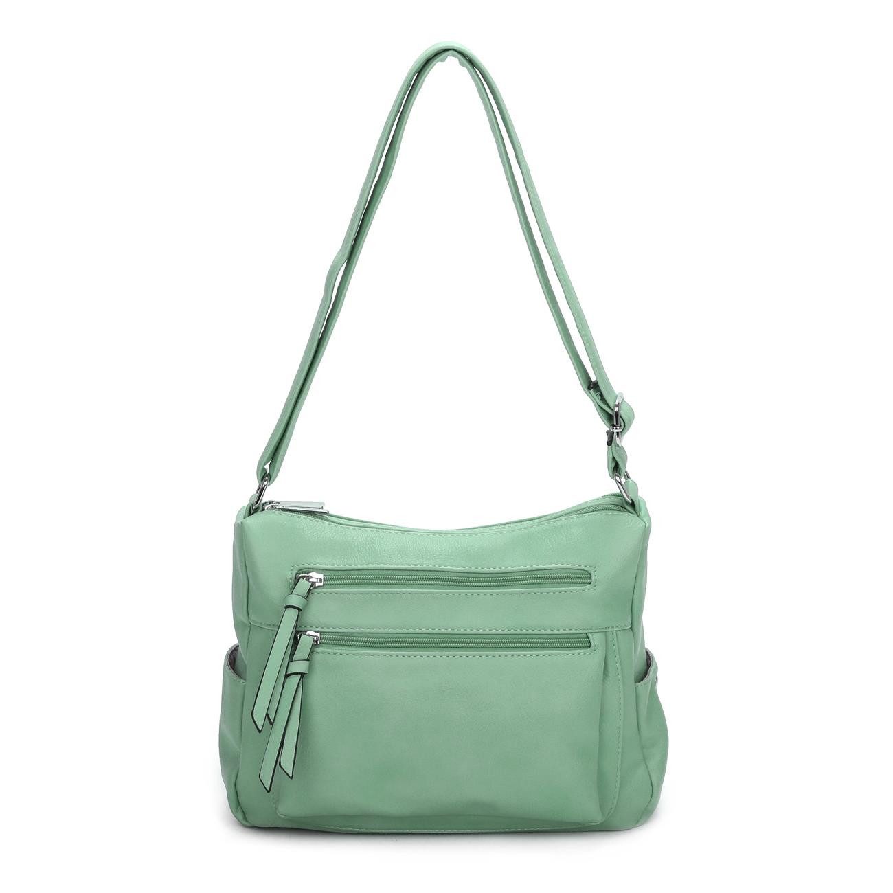 ITALYSHOP24 Schultertasche Damen Tasche Shopper Crossbody, günstig online kaufen