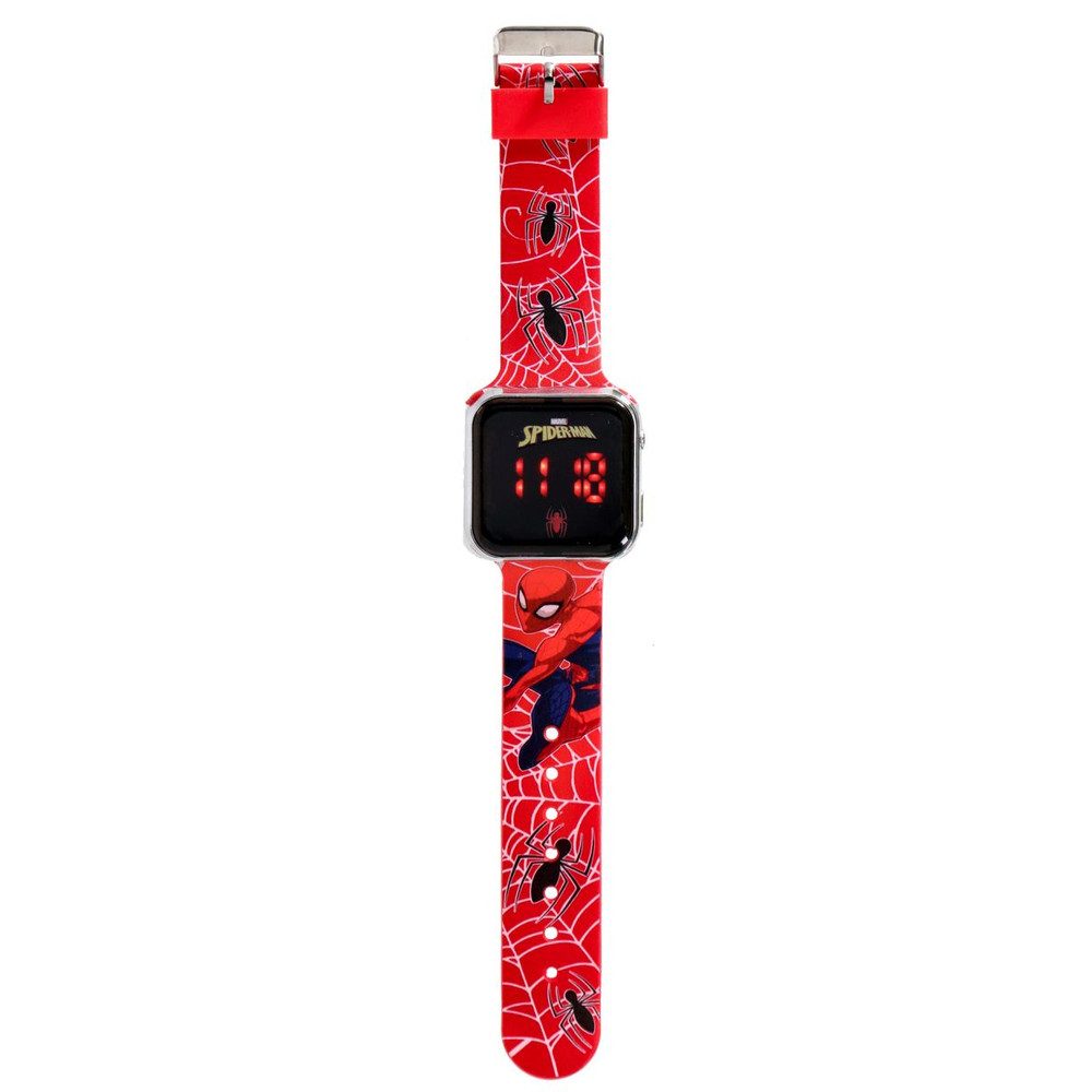 Otto Simon Kinderwecker Spider-Man - LED-Kinderuhr