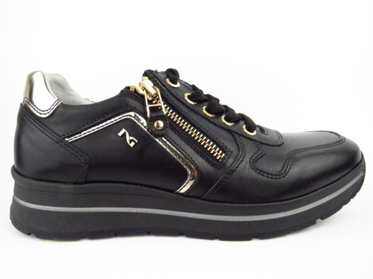 Nero Giardini schwarz Schmuck gold Sneaker günstig online kaufen