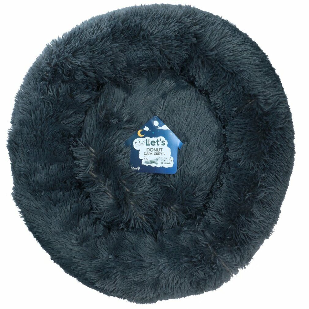 Let's Bands Tierkissen Sleep Donut 60 cm Dunkelgrau