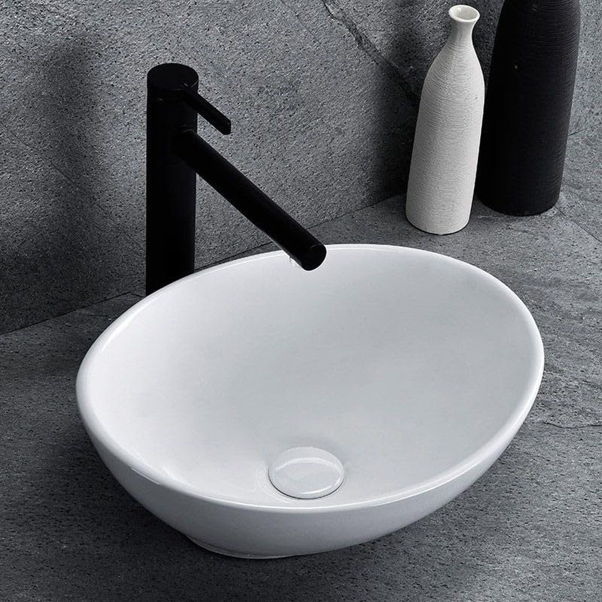 GTM Design Aufsatzwaschbecken Glanz Set mit günstig online kaufen
