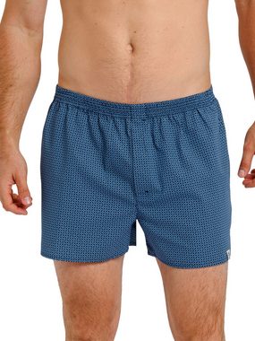 HAASIS Bodywear 1919 Boxershorts Herren Webboxershorts 2er Pack Cotton (Packung, 2-St) -