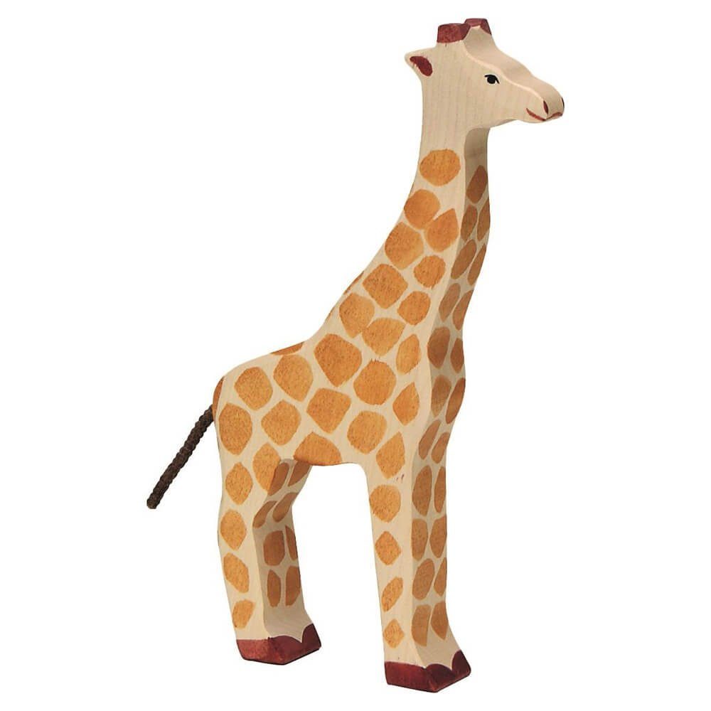 Holztiger Tierfigur HOLZTIGER Giraffe aus Holz | Tierfiguren