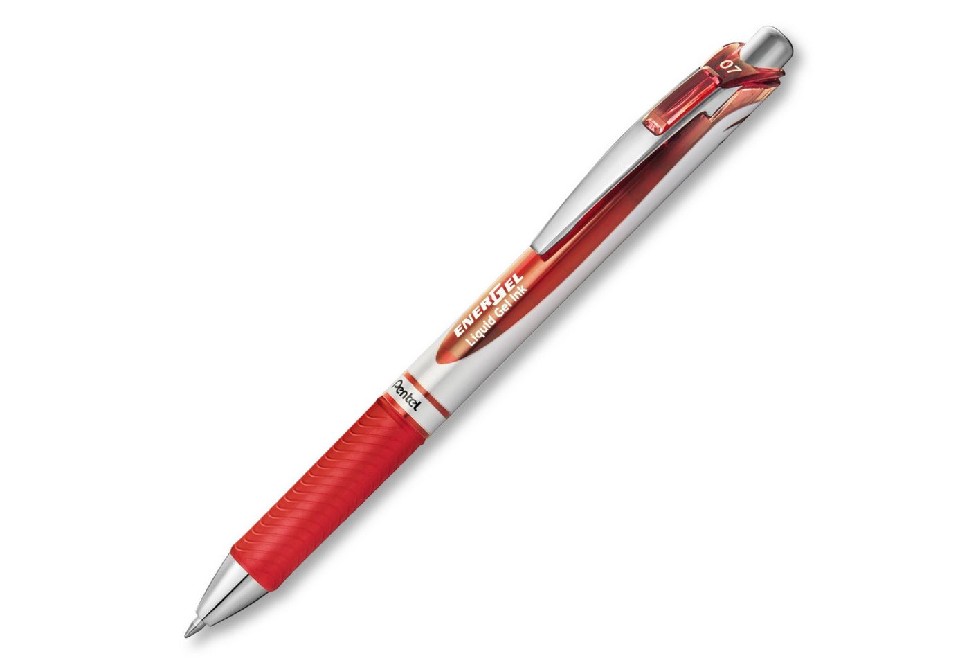 Thumbnail - PENTEL Gelschreiber 12x PENTEL EnerGel Gelschreiber BL77 medium Schreibfarbe ROT