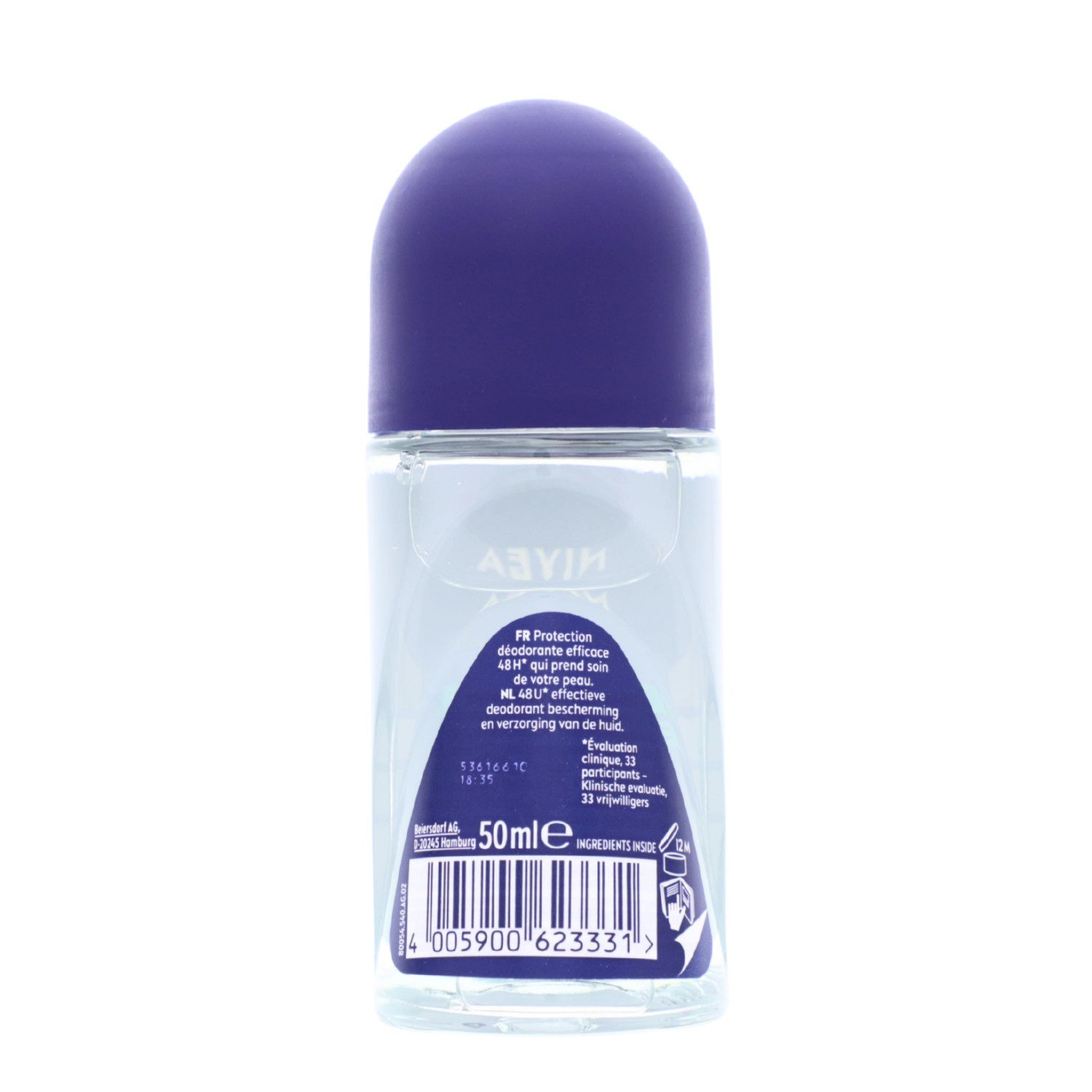 Nivea Deo-Roller 3x NIVEA Men Fresh Ocean Roll On je 50ml Deodorant Herren 48h Schutz
