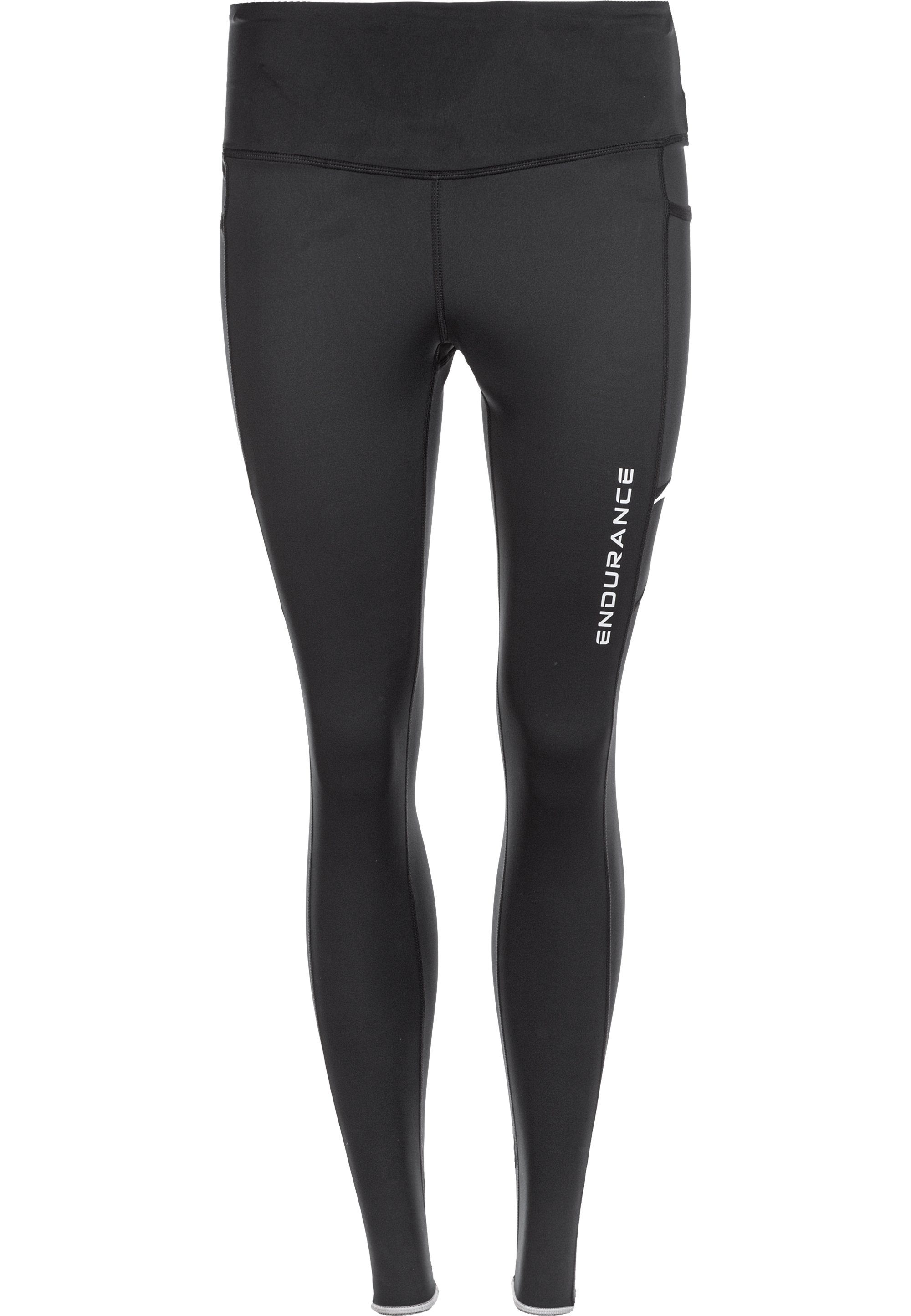 ENDURANCE Lauftights Energy mit schützenden Windblocker-Einsätzen