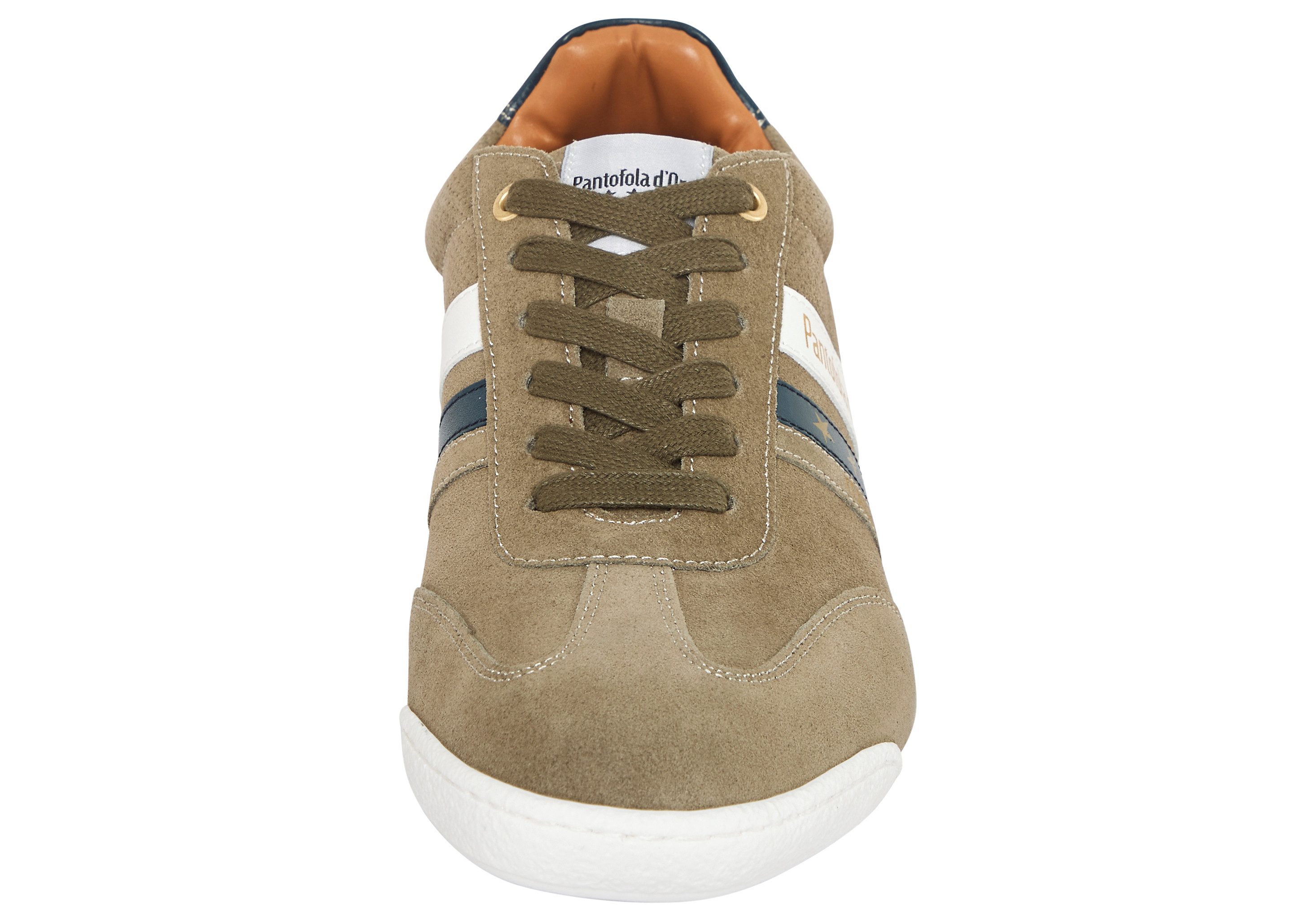 Pantofola d´Oro VASTO LOW Sneaker Obermaterial aus Leder, Gummilaufsohle, mit Schnürung – Bild 5 von 5