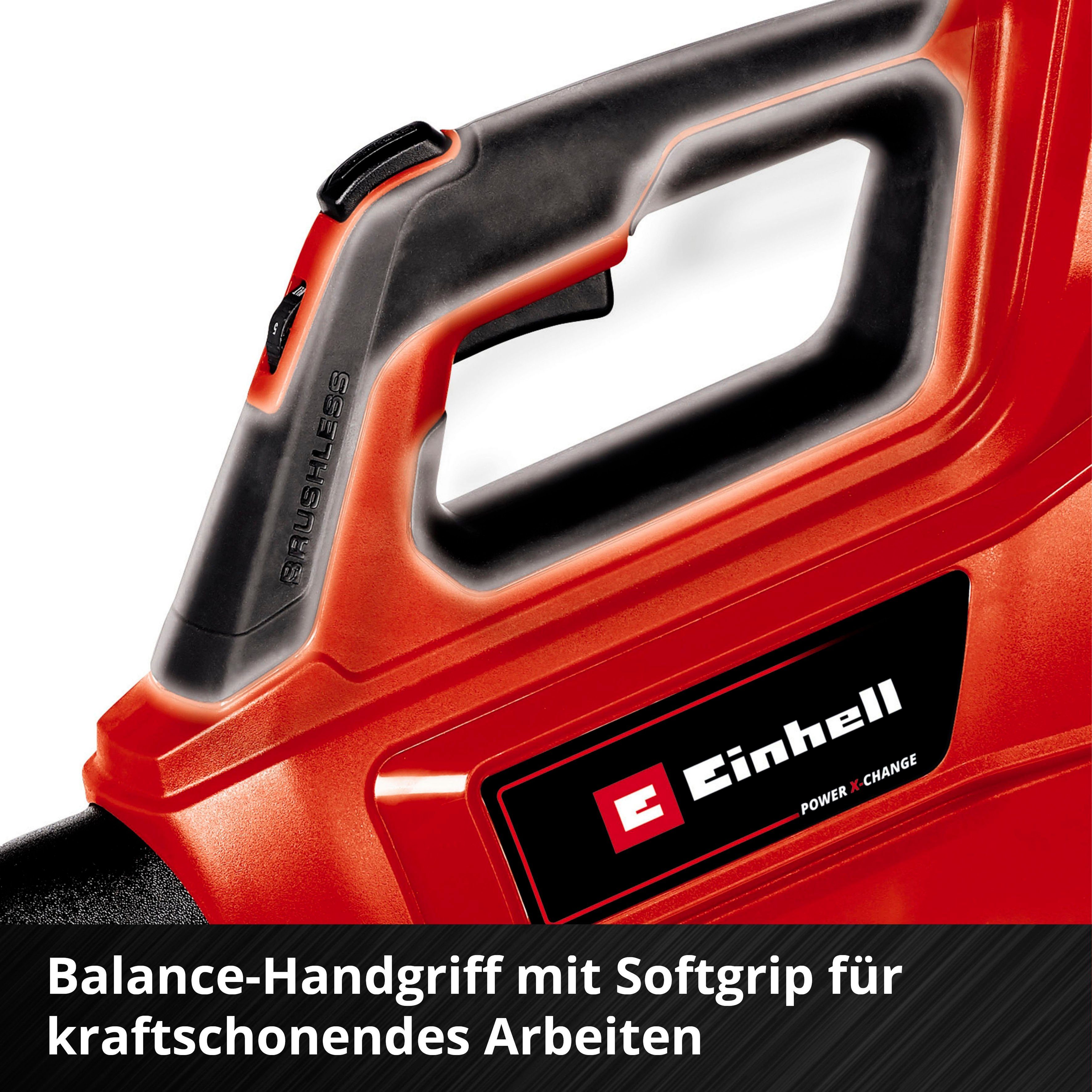 Einhell Akku-Laubbläser GP-LB 36/210 Li E-Solo, 210 km/h Blasgeschwindigkeit, ohne Akku und Ladegerät