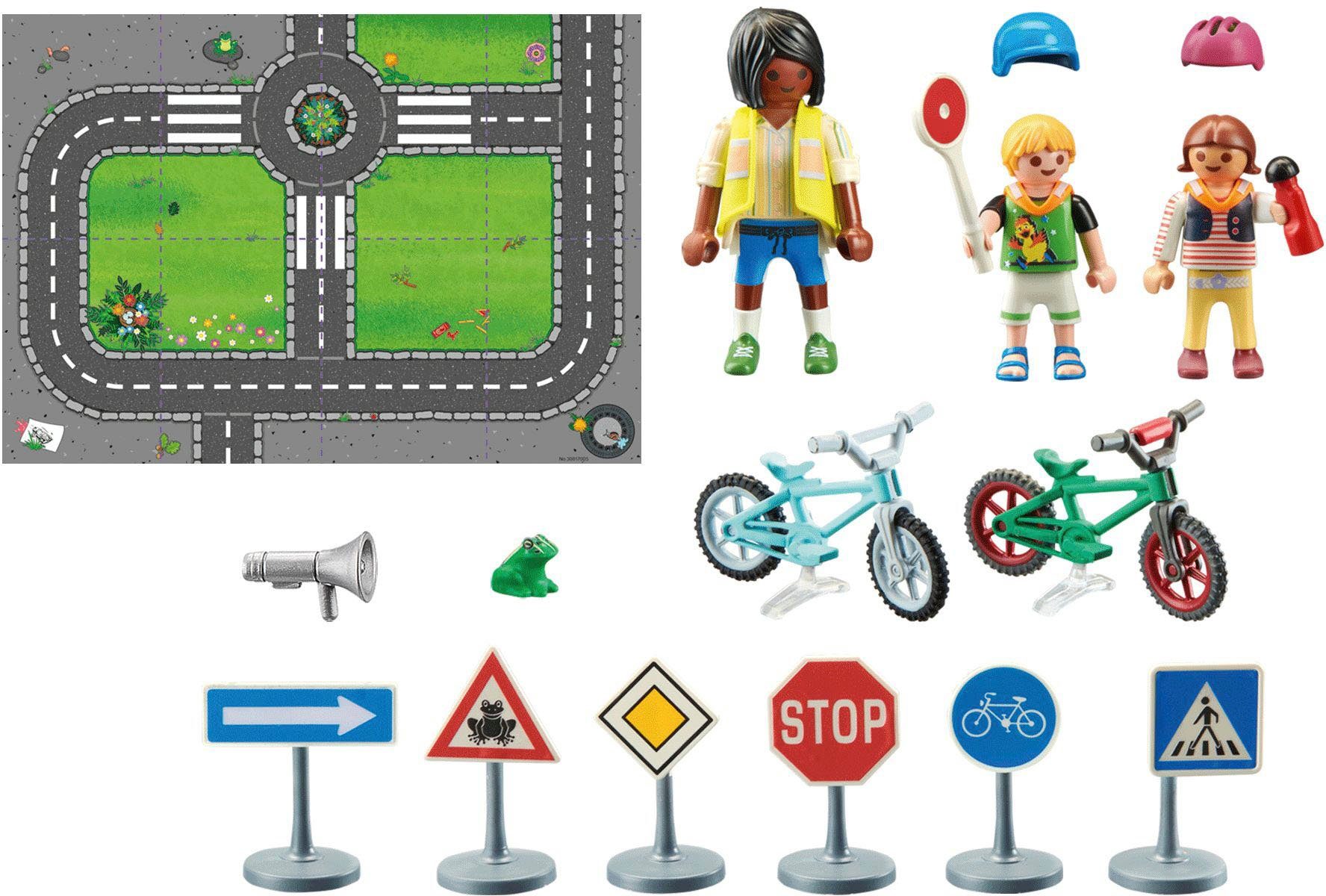 Playmobil® Fahrradparcours (71332), My City Life Konstruktions-Spielset, (3 günstig online kaufen