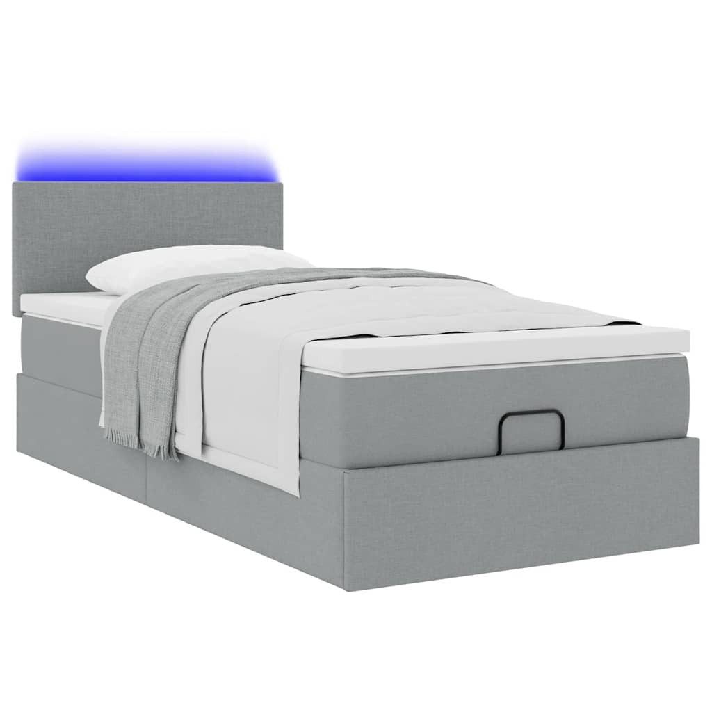 vidaXL Bett Ottoman-Bett mit Matratze & günstig online kaufen