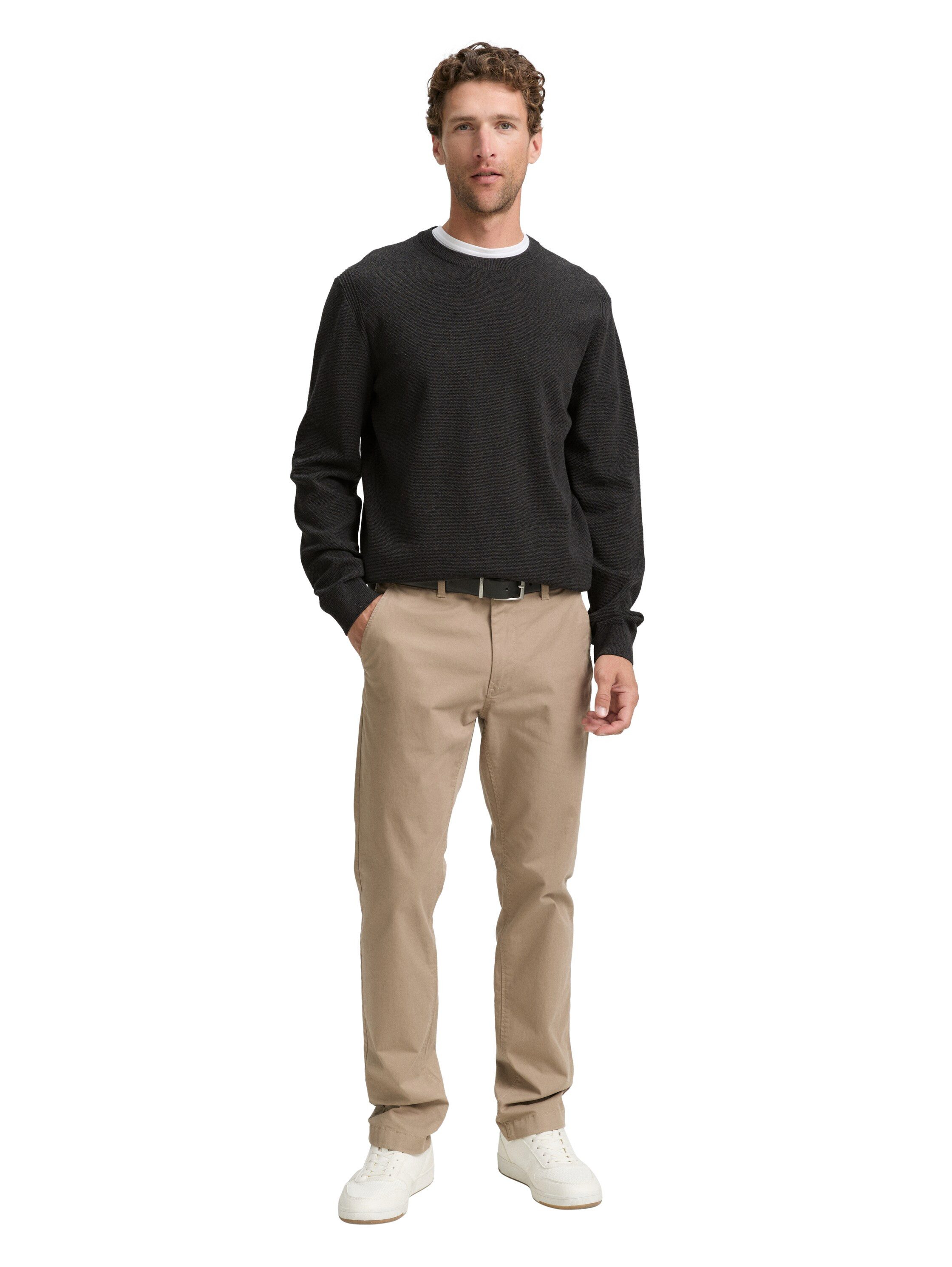 TOM TAILOR Strickpullover mit Bündchen