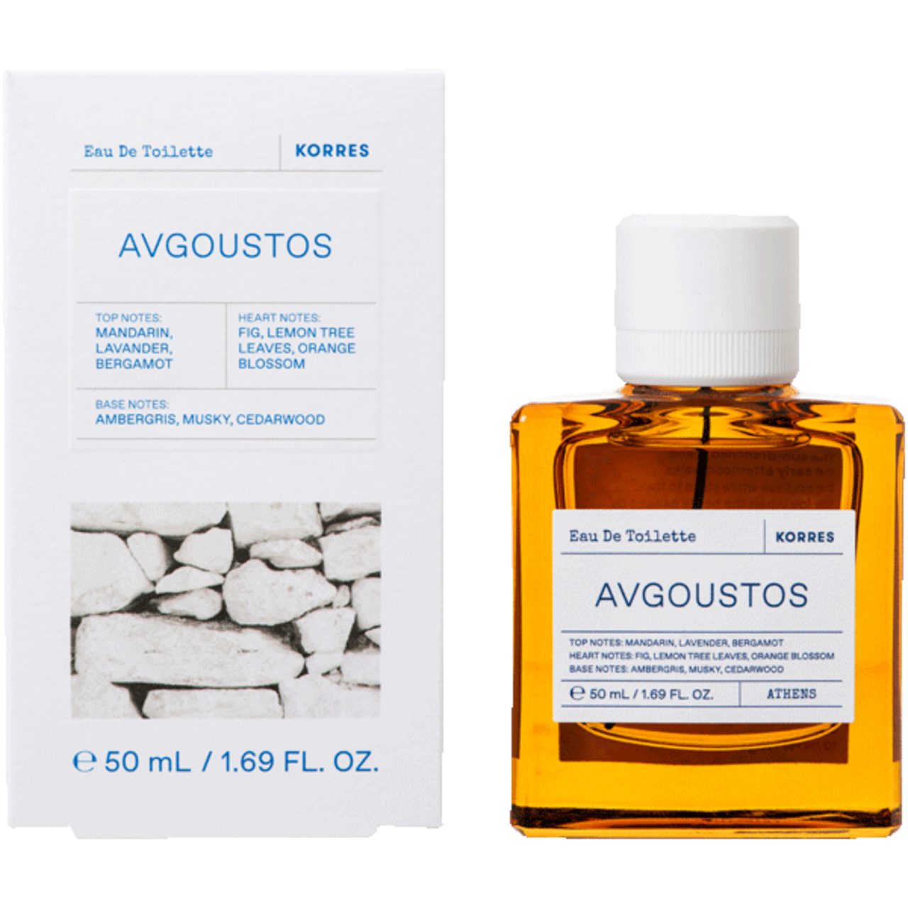 Korres Eau de Toilette Avgoustos EdT Nat. Spray, Damenduft