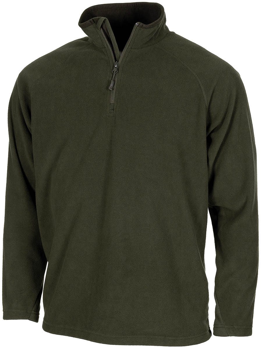 MFH Langarmshirt Shirt "Troyer", Microfleece, langarm, günstig online kaufen