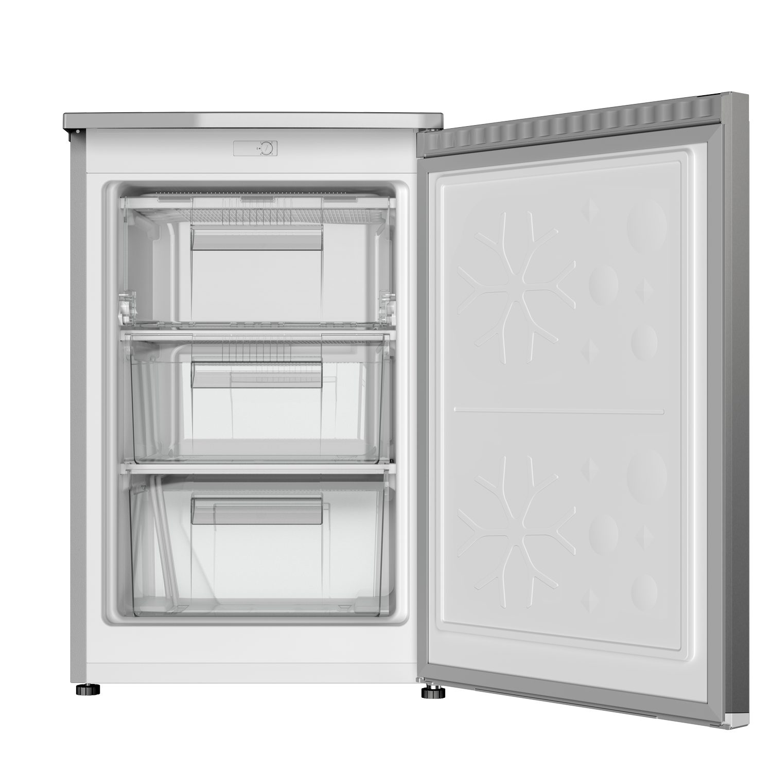 Amica Gefrierschrank GS 321 125 E, 85 cm hoch, 55 cm breit, Leise Power für Tiefkühlvorräte – passt in jede Ecke