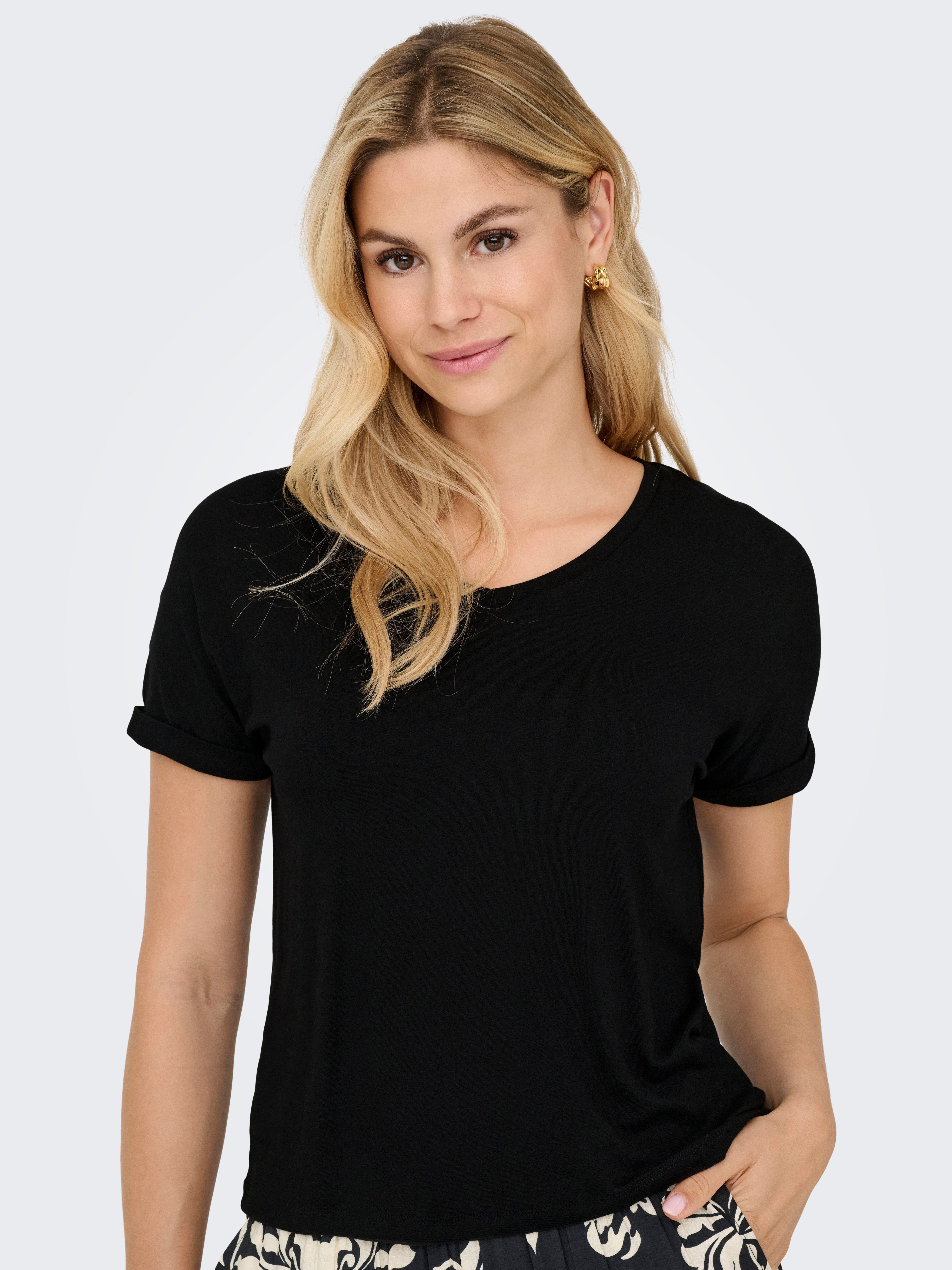 JDY T-Shirt JDYSISSY S/S V-NECK TOP JRS DIA günstig online kaufen