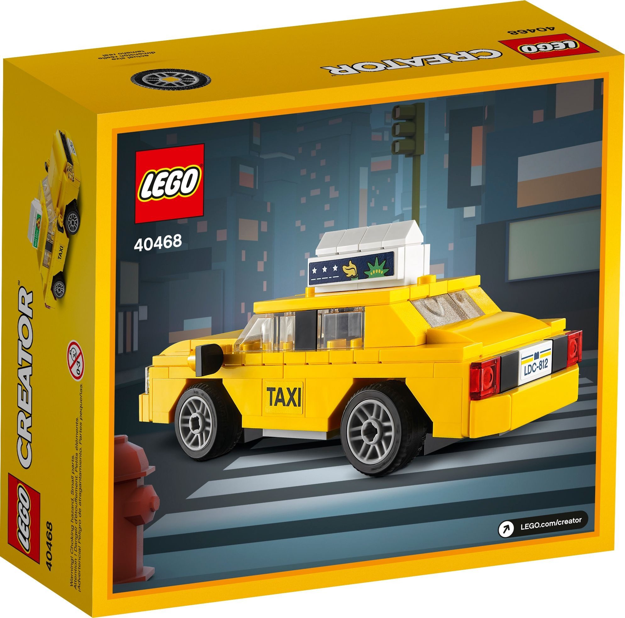 LEGO® LEGO® Gelbes Taxi - 40468 günstig online kaufen