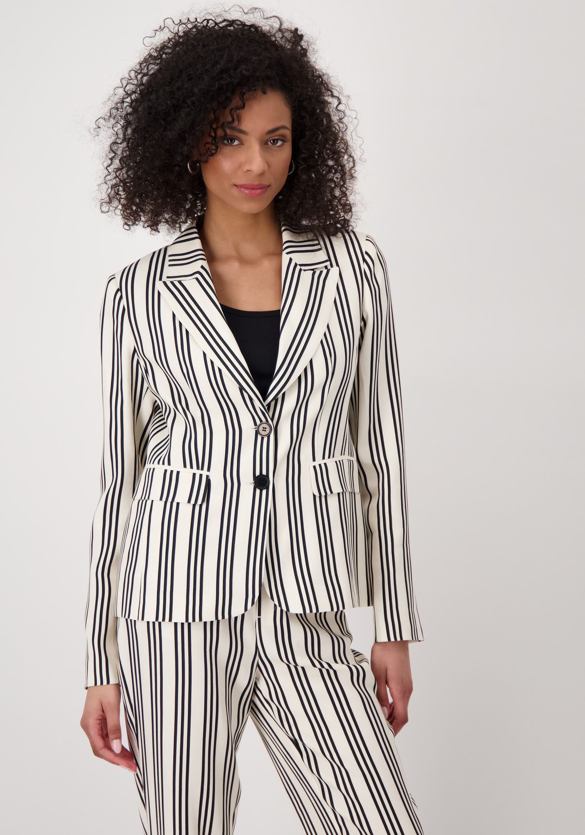 Monari Kurzblazer mit Streifen günstig online kaufen