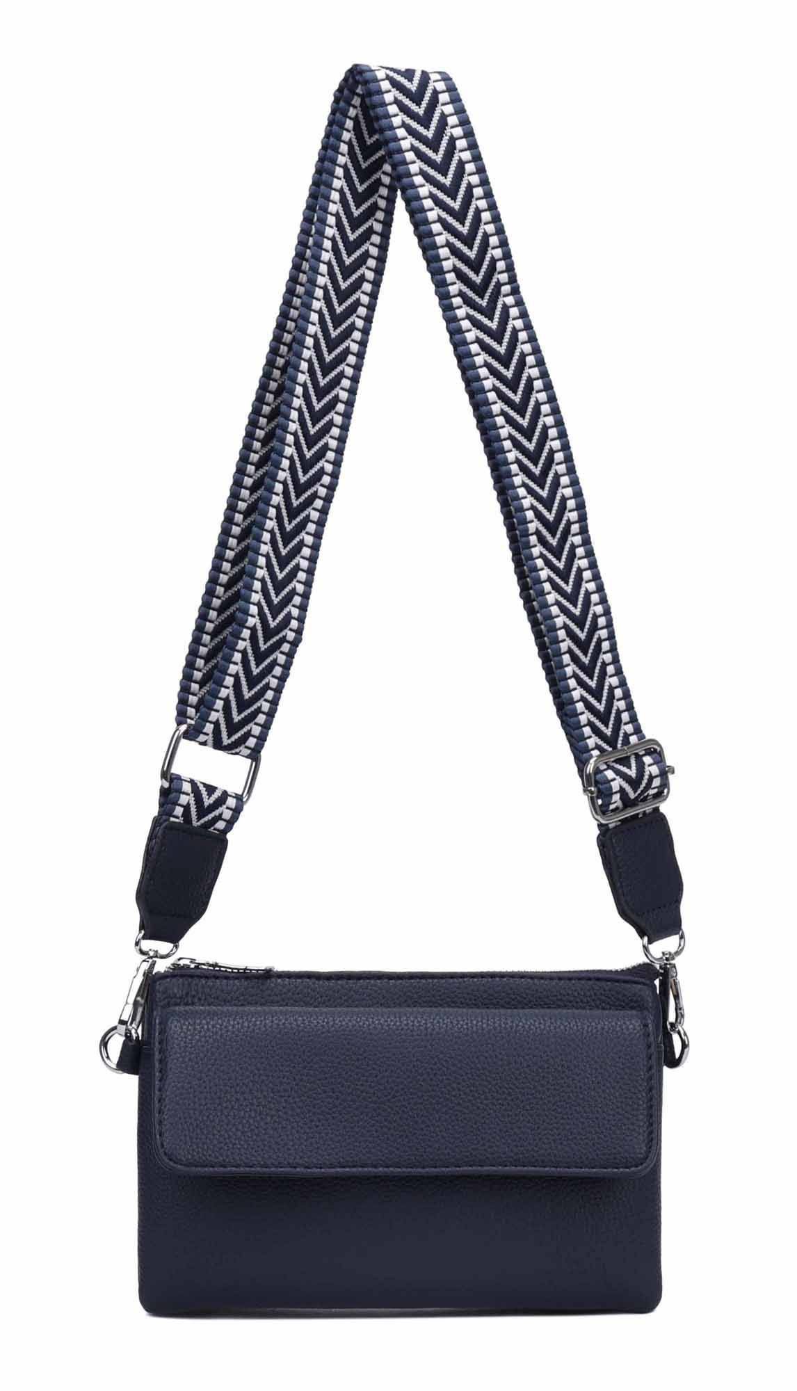ITALYSHOP24 Geldbörse Damen Umhängetasche CrossBody Brieftasche günstig online kaufen