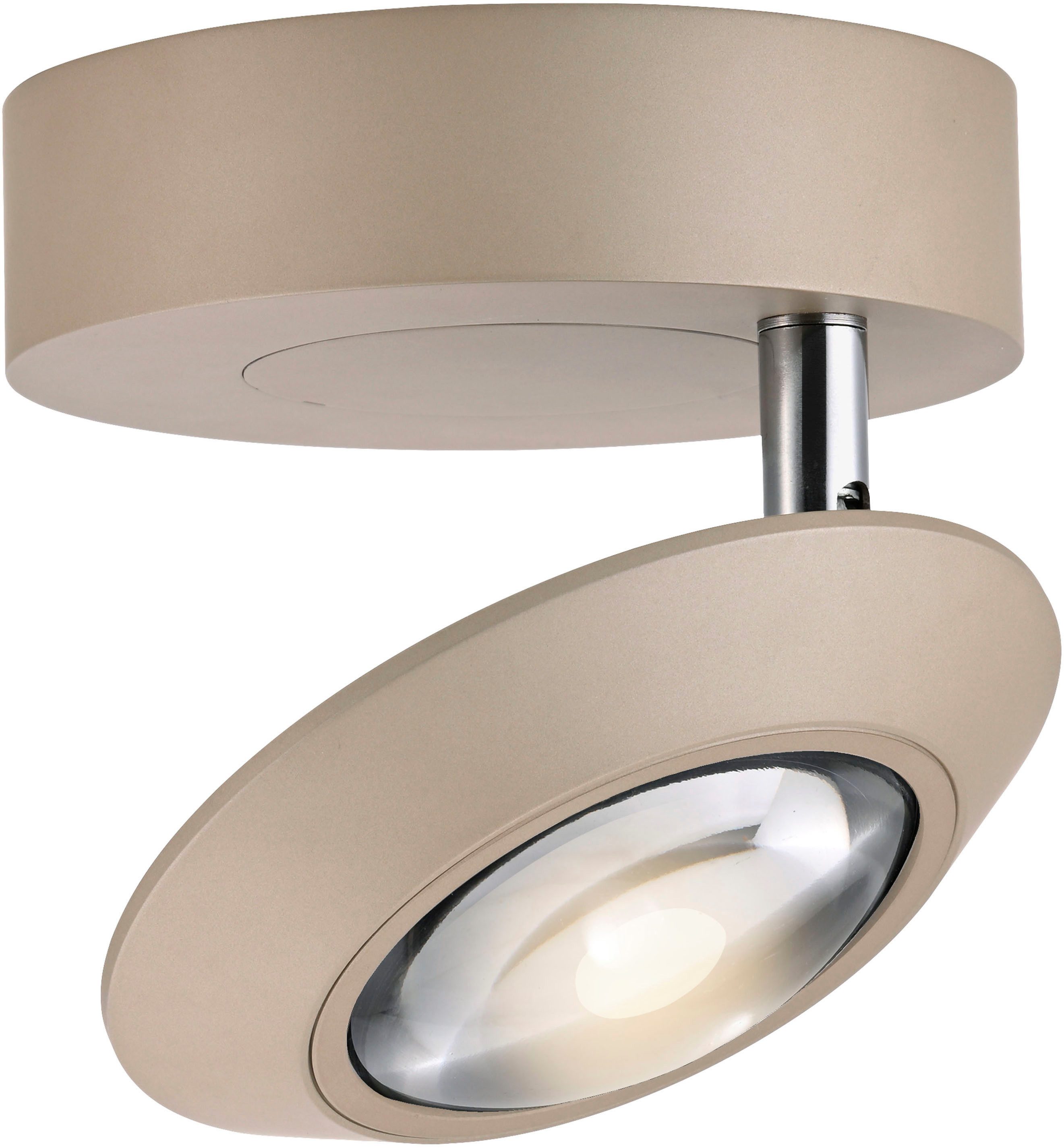 Neuhaus PURE LED Deckenleuchte PURE Oculis, LED fest integriert, Warmweiß, Dimmfähig über separaten Tronicdimmer, dreh- & schwenkbar