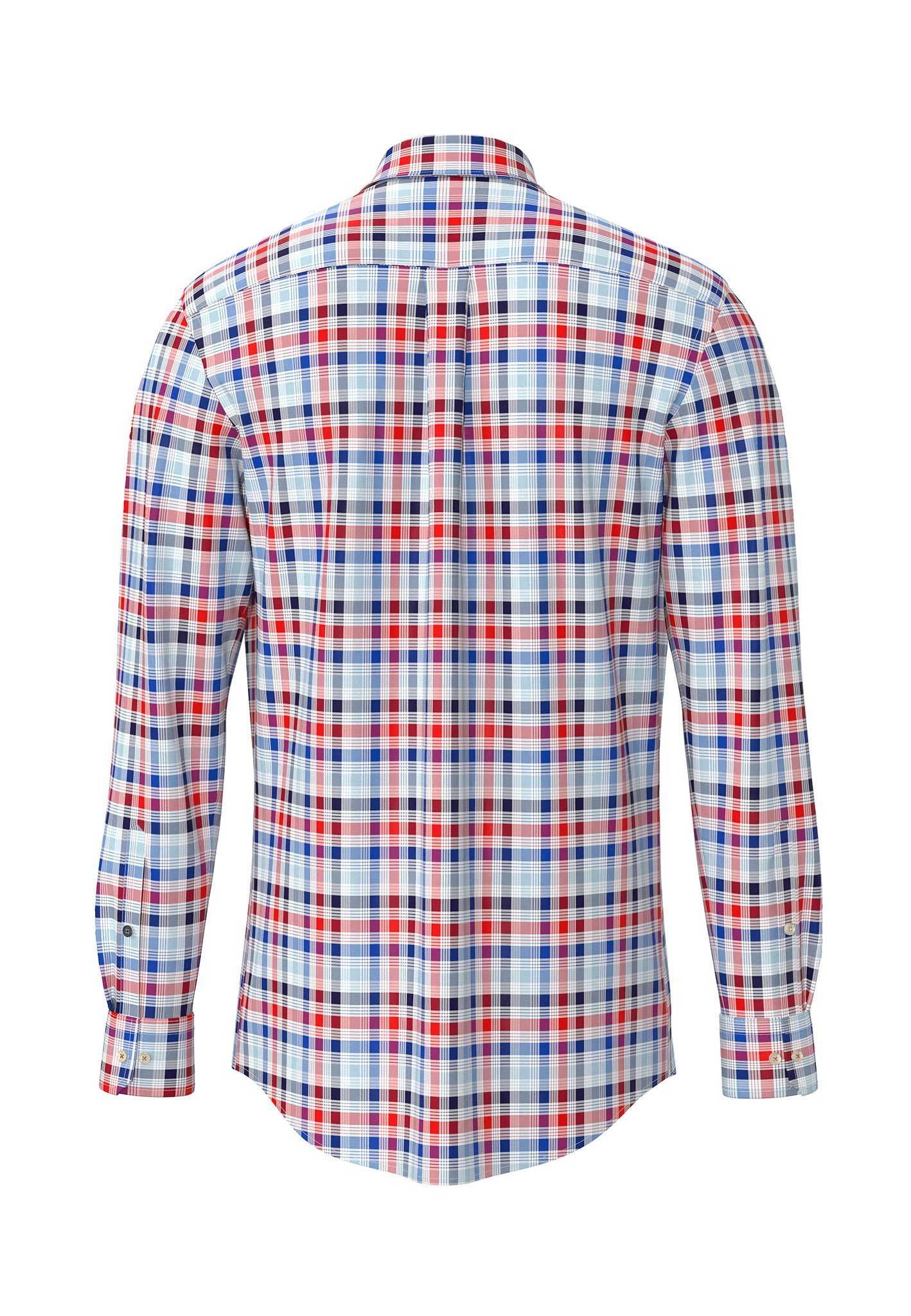 FYNCH-HATTON Karohemd mit Logo Stickerei günstig online kaufen