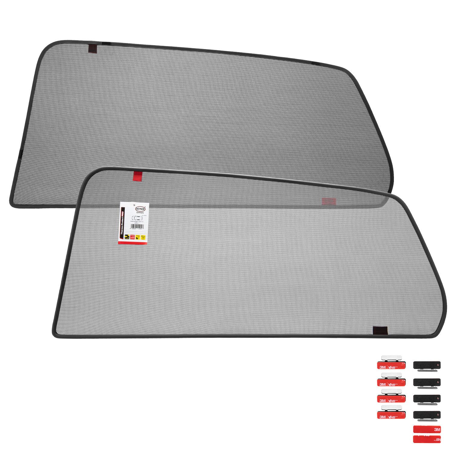 HEYNER Autosonnenschutz Sonnenschutz für VW Golf (7) ab 2013, 2er Set, Magnethalter, (2-St)