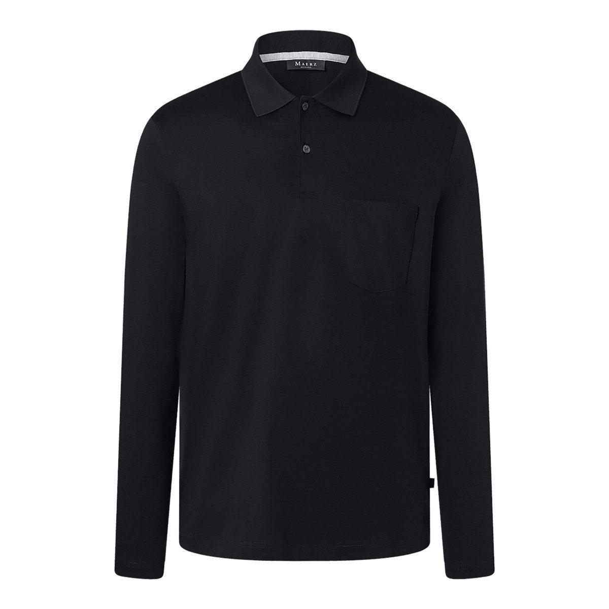 Poloshirt Maerz Muenchen 638900 Langarm-Poloshirt Herren Bekleidung