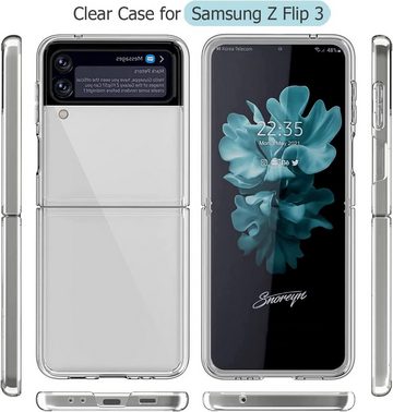 MSM Handyhülle Hülle für Samsung Galaxy Z Flip 3 5G Silikon Schutzhülle TPU Tasche