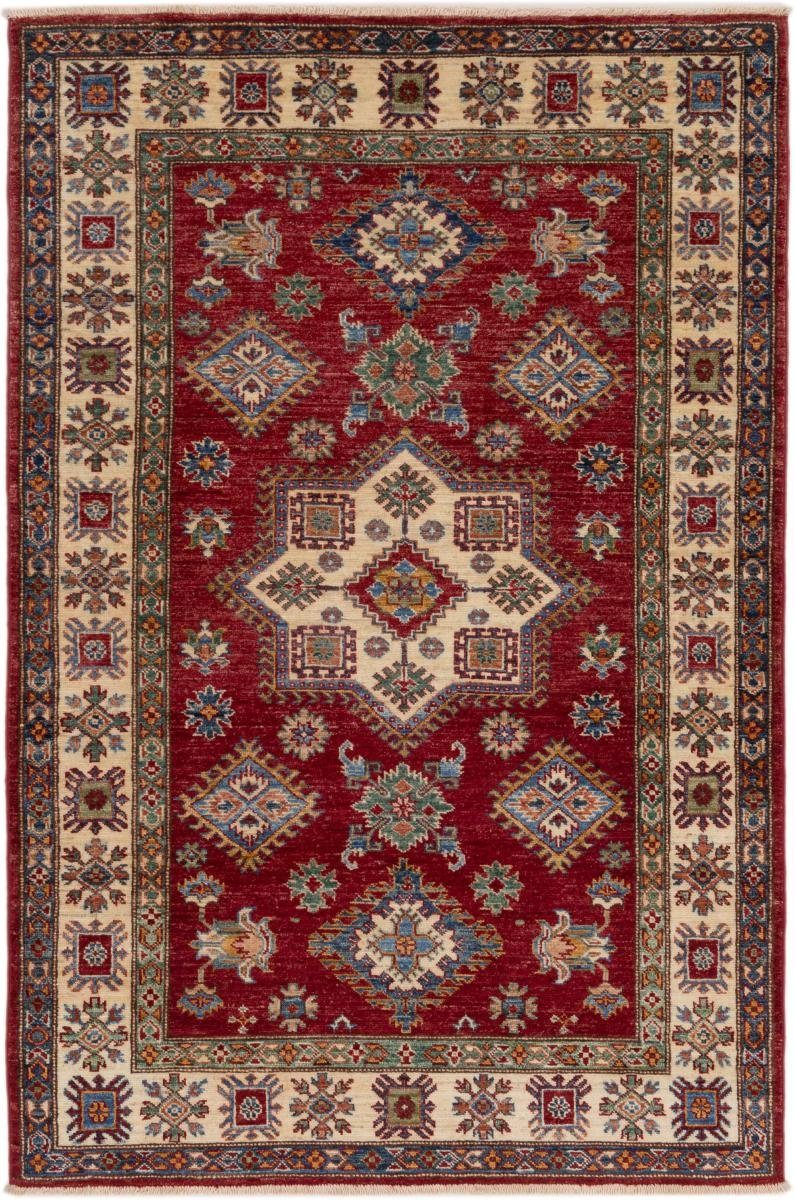 Orientteppich Super Kazak Orientteppich, Trading, 5 Handgeknüpfter 121x185 rechteckig, Höhe: mm Nain