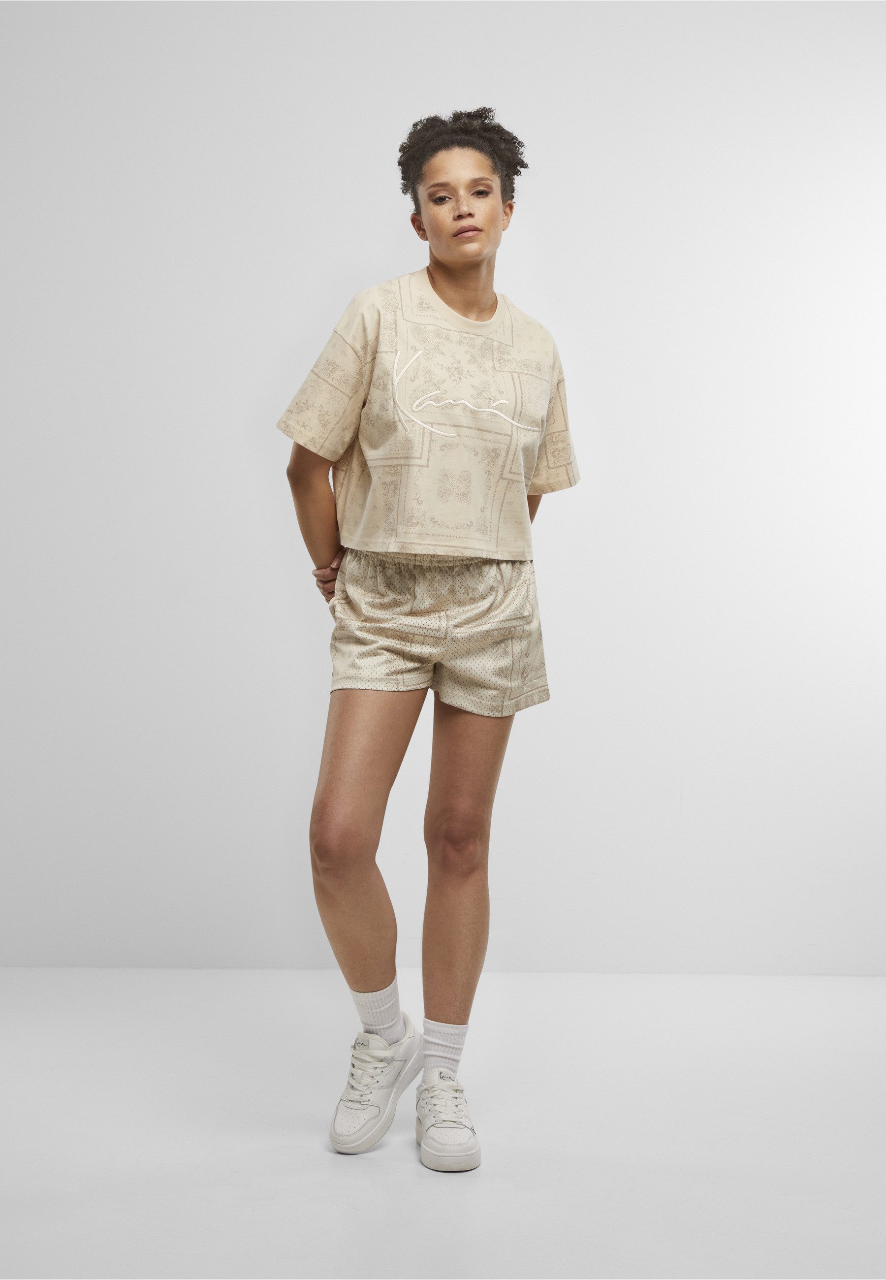 Karl Kani T-Shirt Karl Kani Signature Paisley Crop T-Shirt (1-tlg)