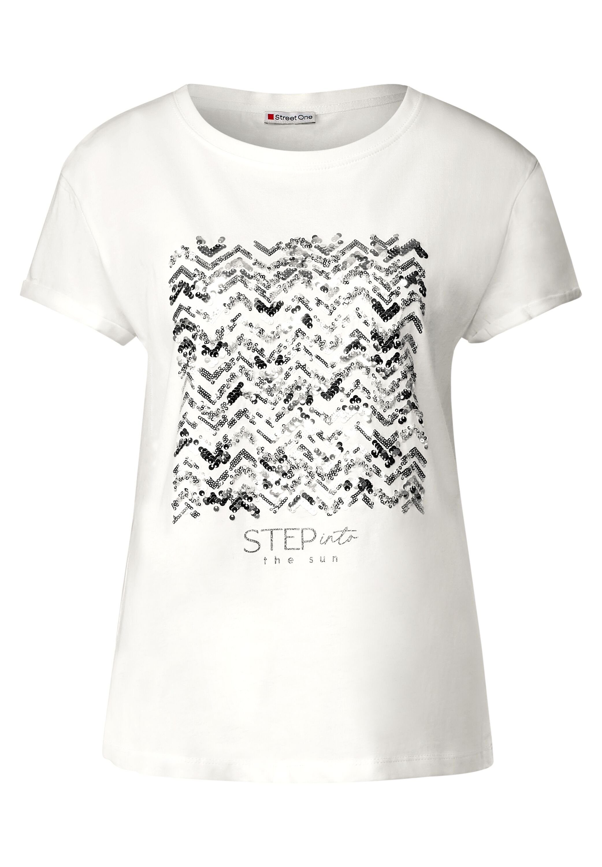 STREET T-Shirt white ONE 20108 off
