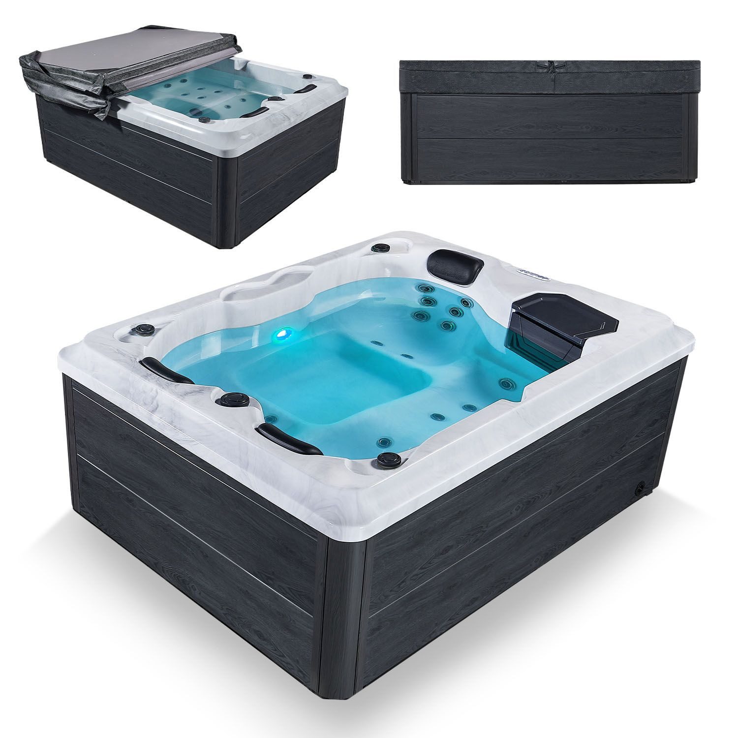 Artsauna Whirlpool Oasis, (Spa mit Massagedüsen, günstig online kaufen
