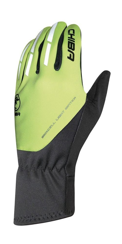 Chiba Fahrradhandschuhe BioXCell Light neongelb - 1 Paar
