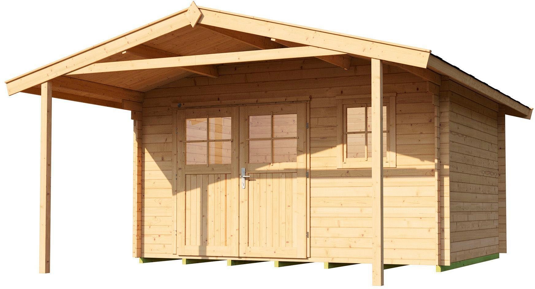 weka Gartenhaus 111 A Gr.2, 28 mm, BxT: 460x514 cm