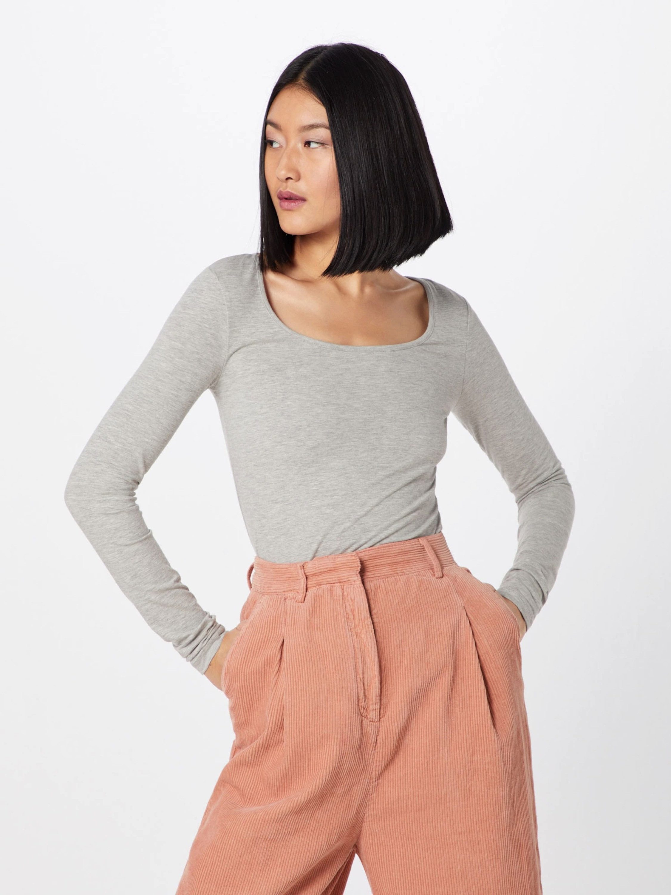 Vero Moda Langarmshirt VMMaxi My (1-tlg) Plain/ohne Details günstig online kaufen