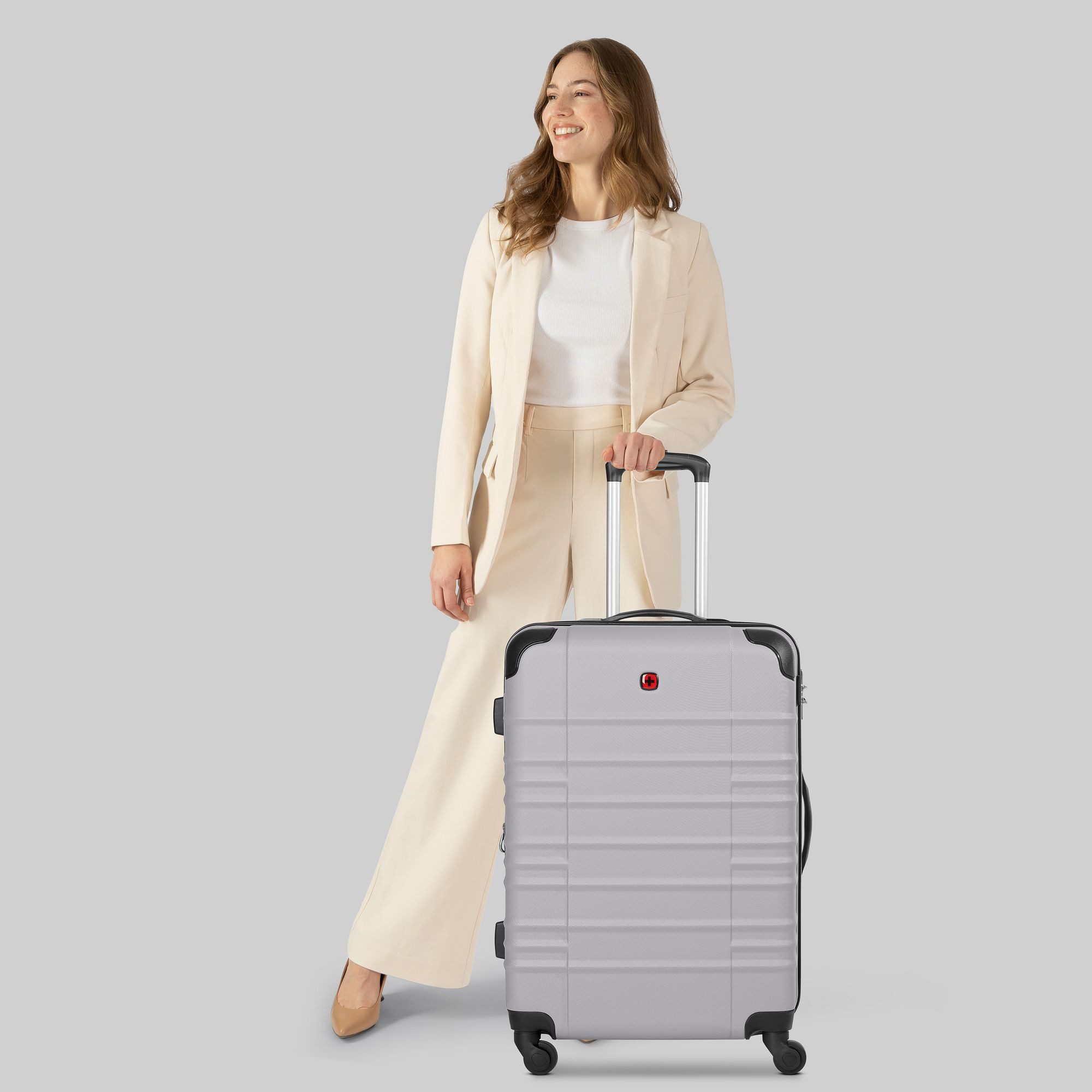 Wenger Hartschalen-Trolley Amplar Evo, 4 Rollen, ABS