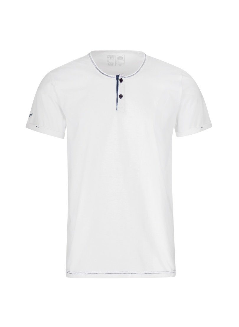 Trigema T-Shirt "TRIGEMA T-Shirt Knopfleiste aus Biobaumwolle", (1 tlg.) günstig online kaufen