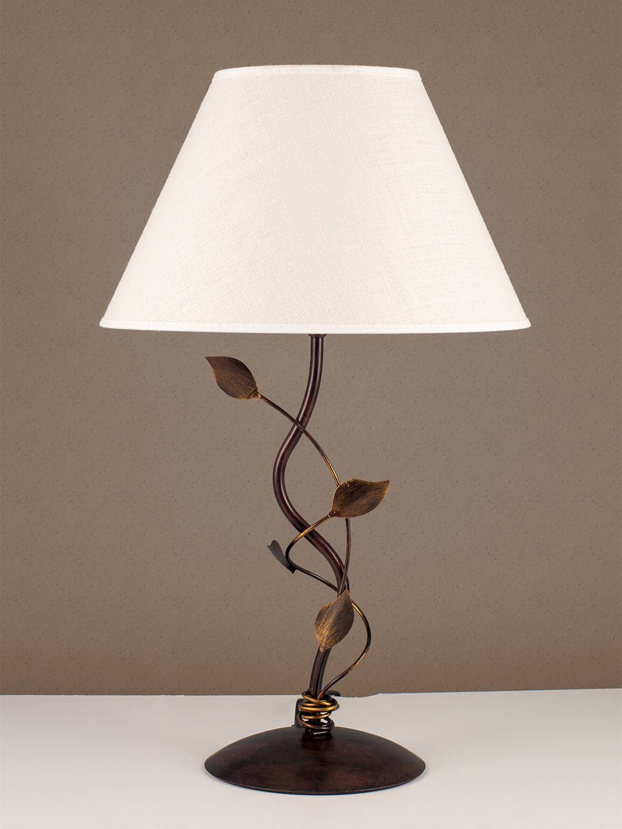 Helios Leuchten LED Tischleuchte Florentiner Tischlampe im Landhausstil Sto günstig online kaufen