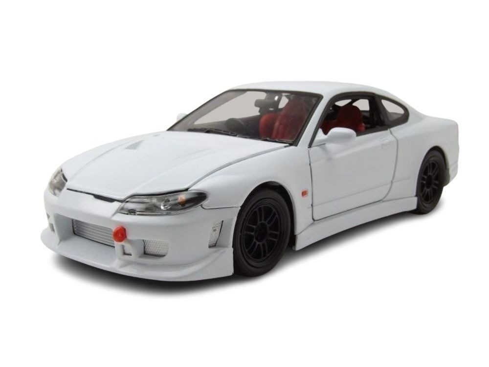 Welly Modellauto Nissan Silvia S-15 1999 weiß, Maßstab 1:24