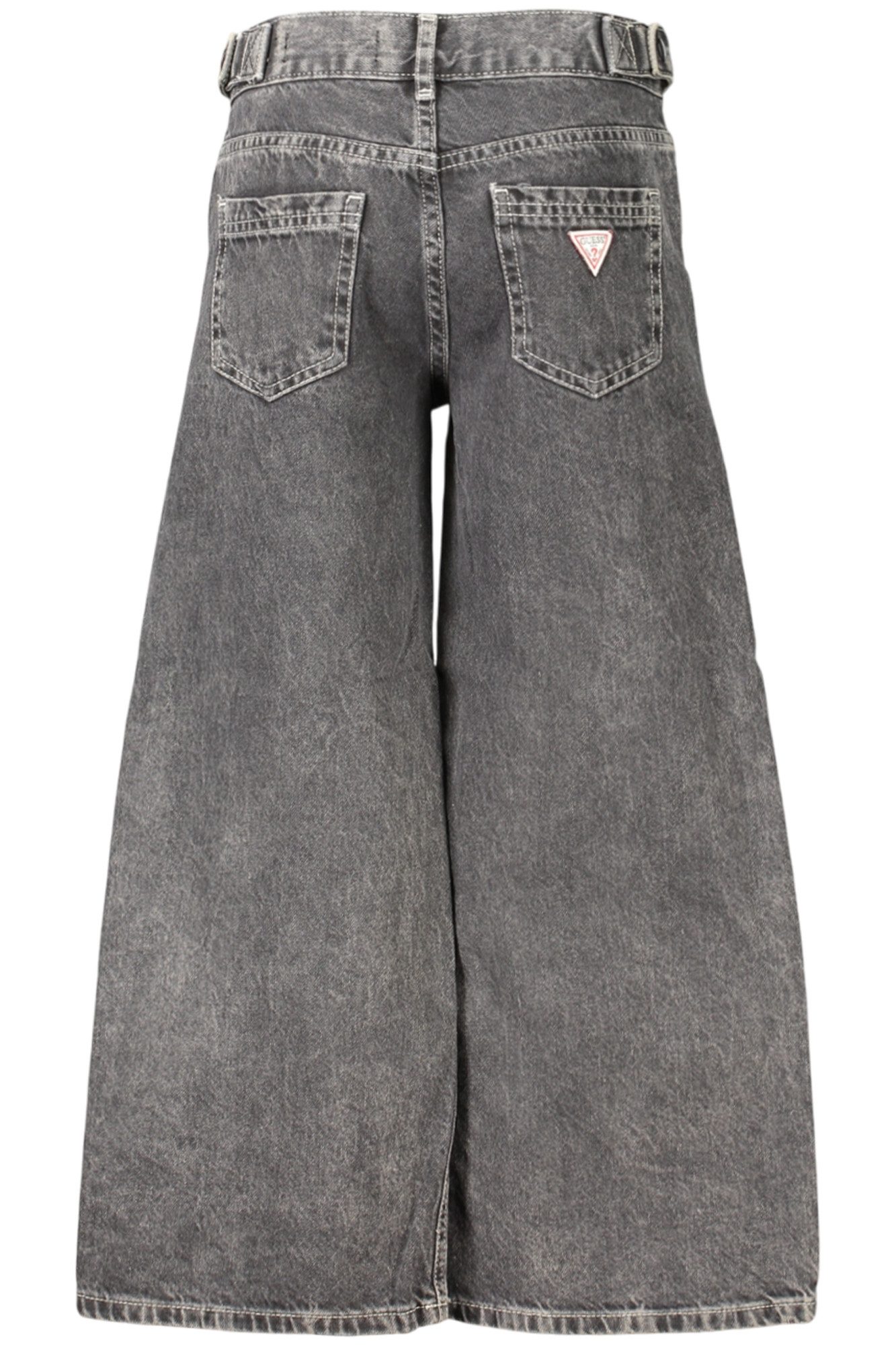 GUESS JEANS 5-Pocket-Jeans Entdecke Relaxed Fit Mädchen Jeans mit weitem Bein in Schwarz!