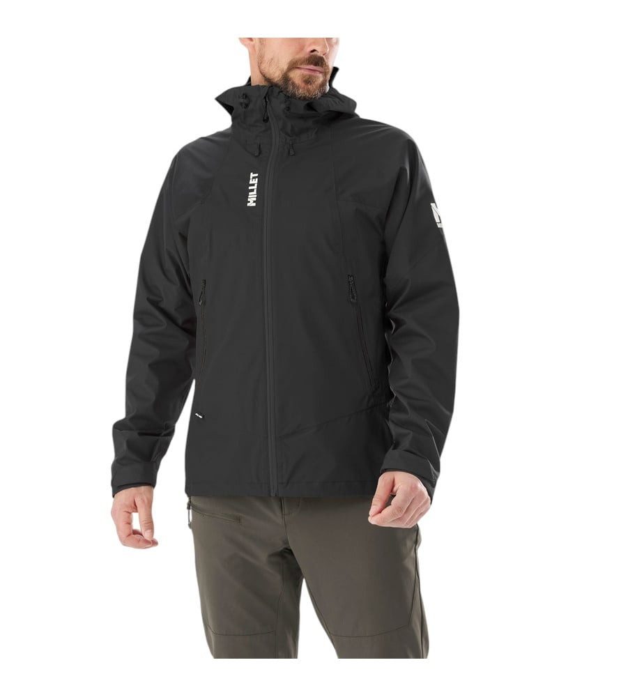 Millet Softshelljacke Hardshell-Wanderjacke Fitz Roy (wasserdicht, atmungsaktiv) schwarz