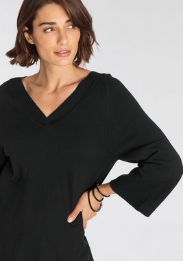 Boysen's V-Ausschnitt-Pullover in leichter A-Form NEUE FARBE