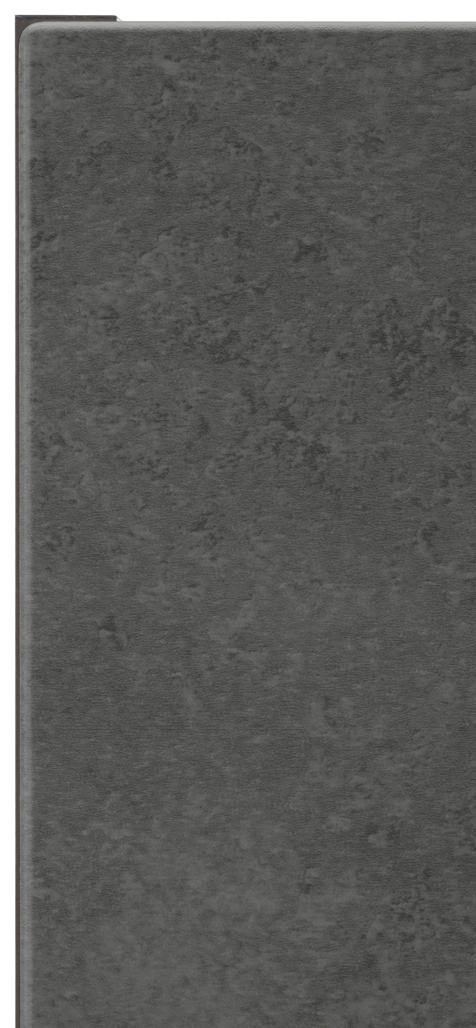 HELD MÖBEL Backofen/Kühlumbauschrank | 88 Tulsa mit Nischenmaß 60 betonfarben cm breit, grafit dunkel hoch, cm cm 200