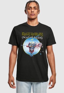 Merchcode T-Shirt Merchcode Herren Iron Maiden - Madness T-Shirt Round Neck (1-tlg)