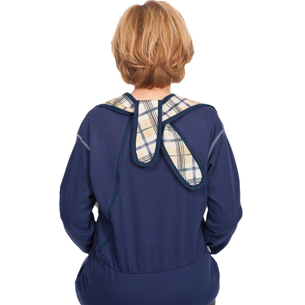 suprima Speiseschürze Suprima Ess-Schürze Polyester mit Auffang Schlaufe
