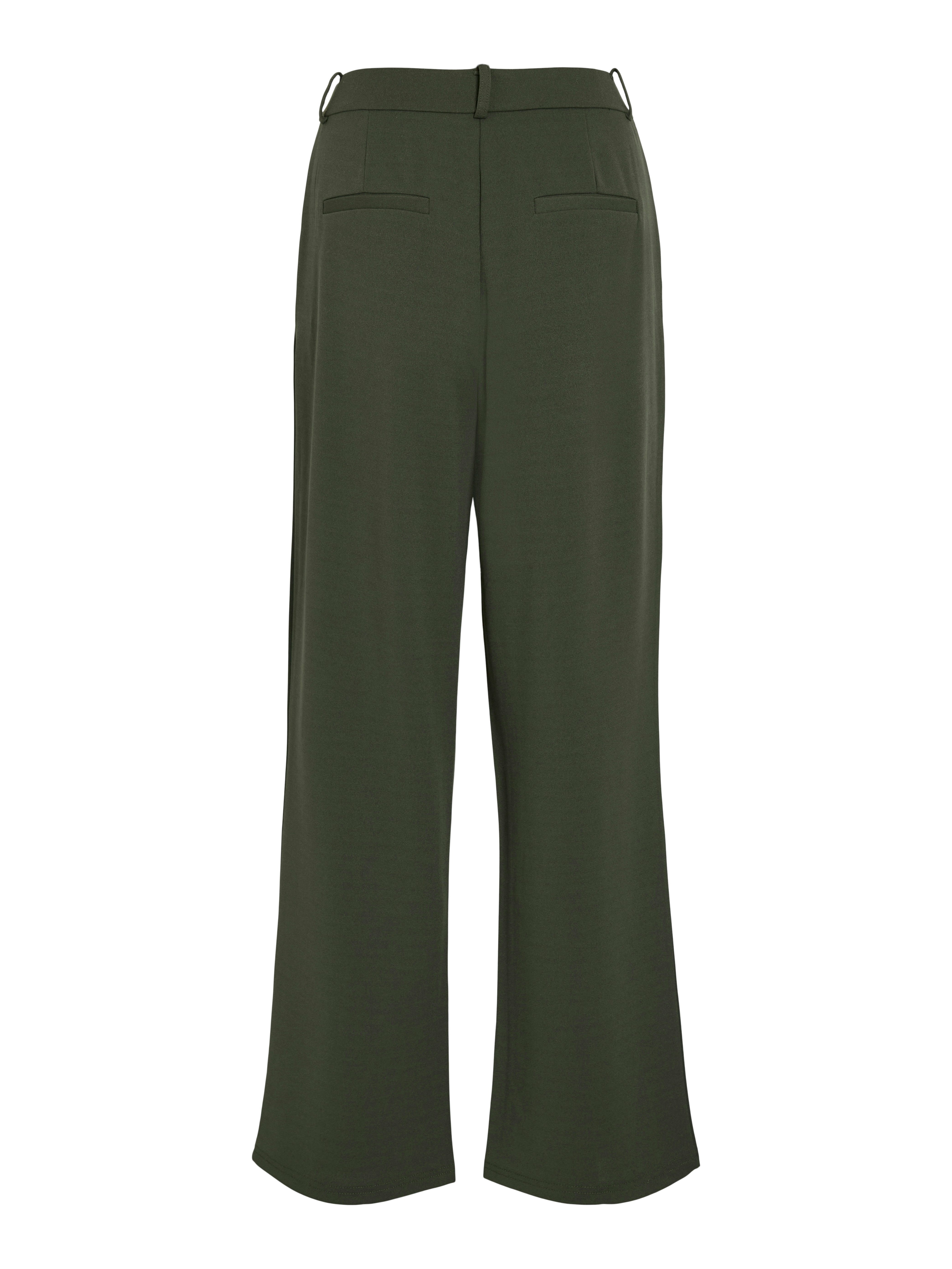 Vila Anzughose VICLUA HW WIDE BUTTON PANTS- NOOS