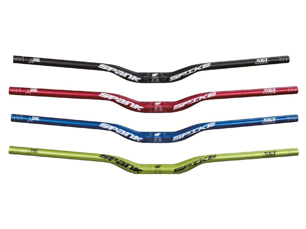 SPANK Fahrradlenker Spank Spike 800 Race bar XGT 800mm 31.8mm shotpeen black 50mm