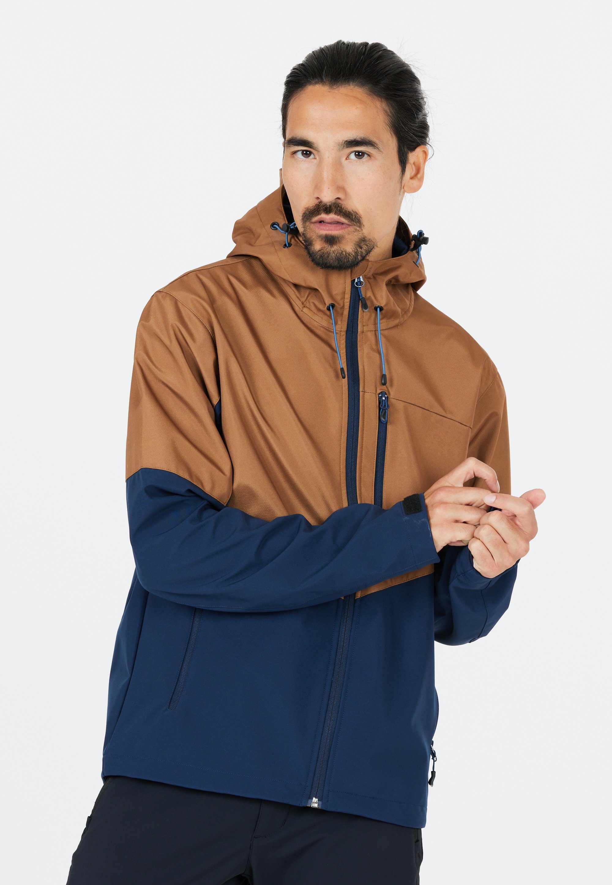 Komfort Alltag bei und WHISTLER mit und Freizeit- Membran, wind- und im wasserdichter Toller Outdooraktivitäten RODNEY Softshelljacke