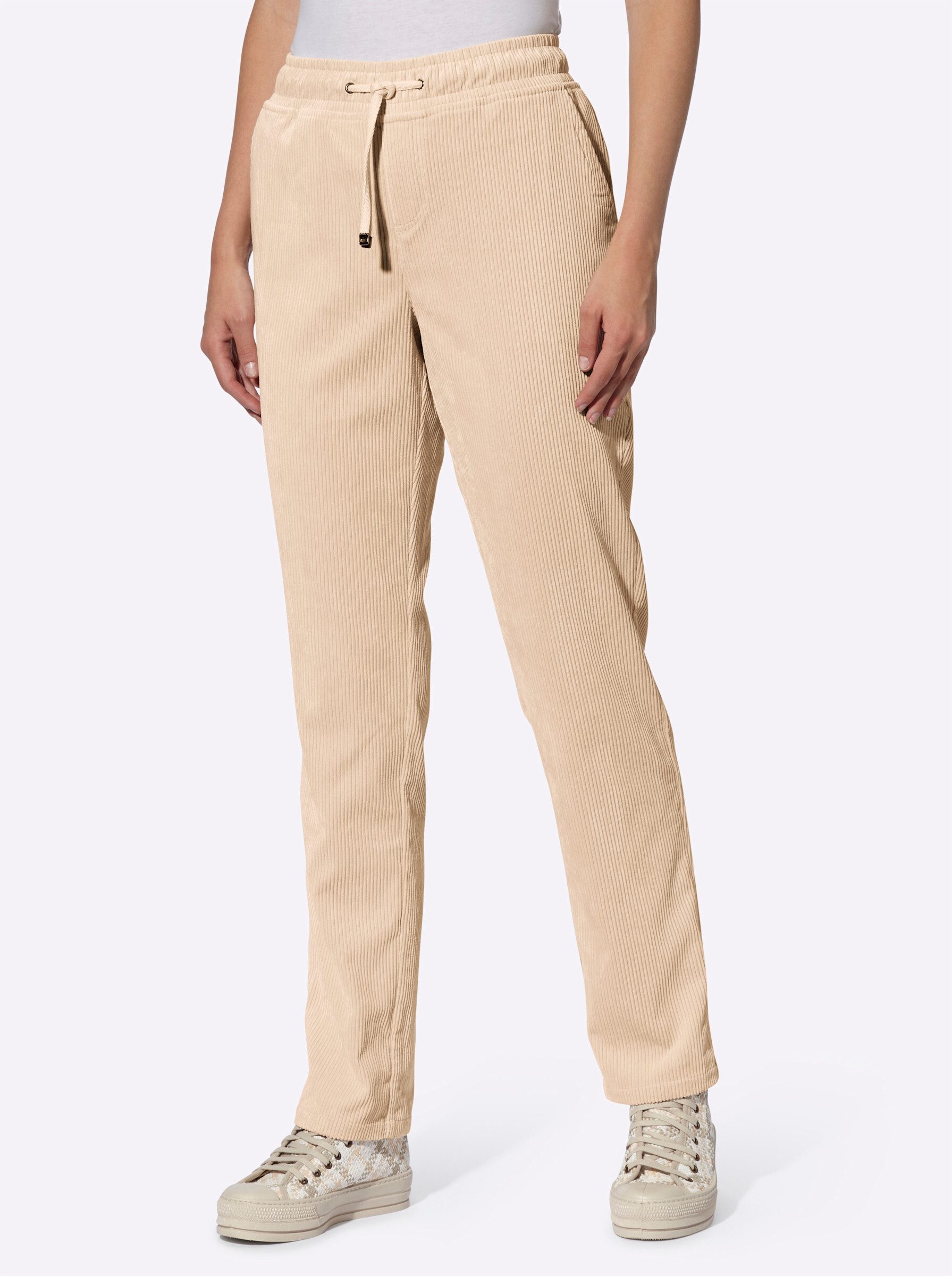 heine Jerseyhose Cordhose Innenbeinlänge ca. 77 günstig online kaufen