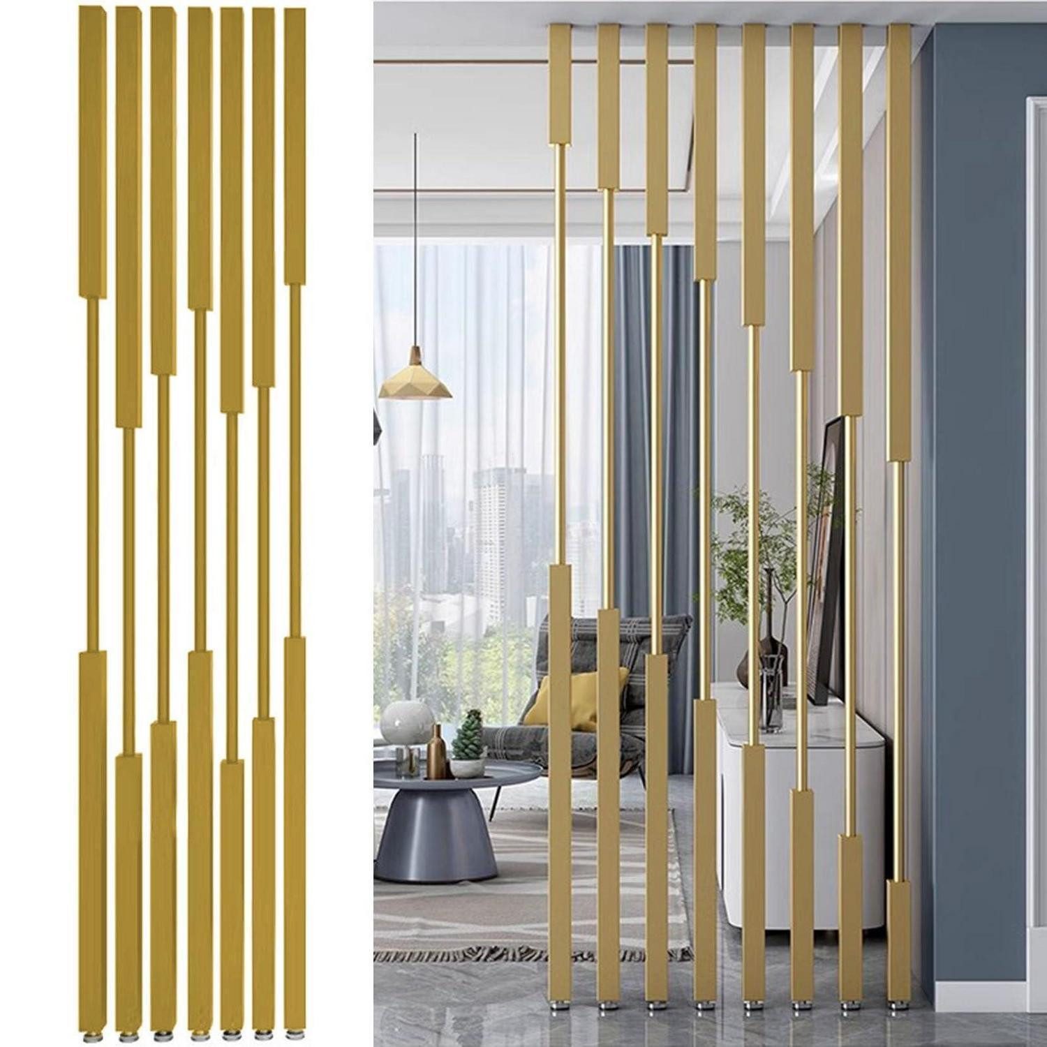 LuxusKollektion Stellwand Raumteiler Paravent Trennwand (8 St)