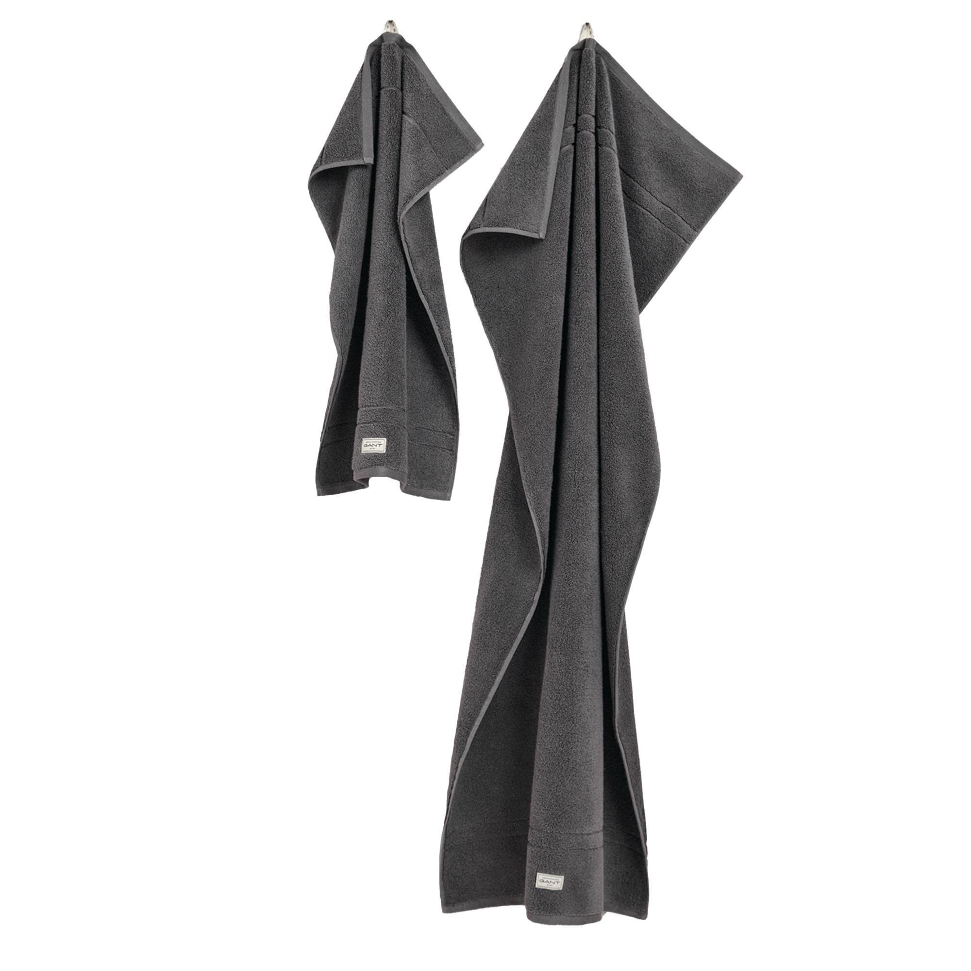 Gant Handtuch Unisex Handtuch 4er Pack Baumwolle Premium Towel, Frottier (Set, 4-St)